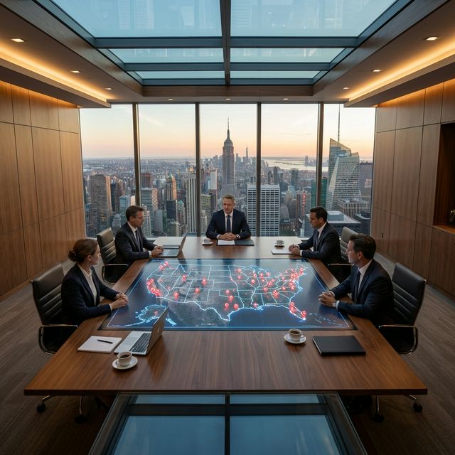 Franchise development marketing funnel showing candidate journey