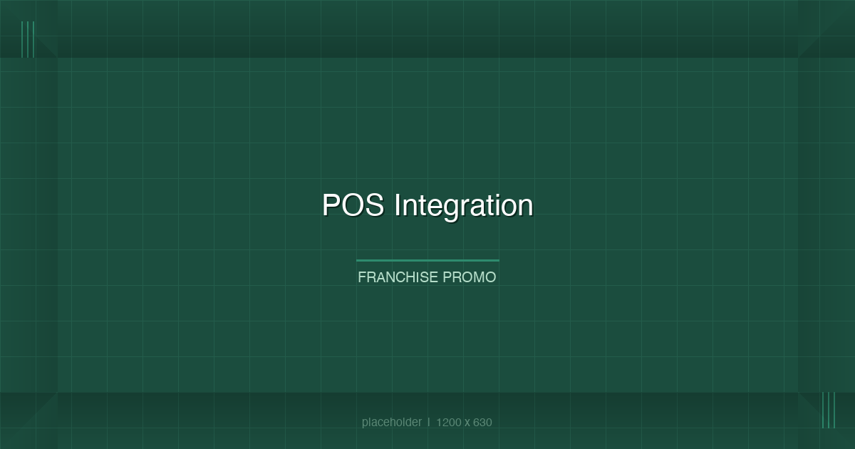 Point of sale system integrated with marketing analytics dashboard