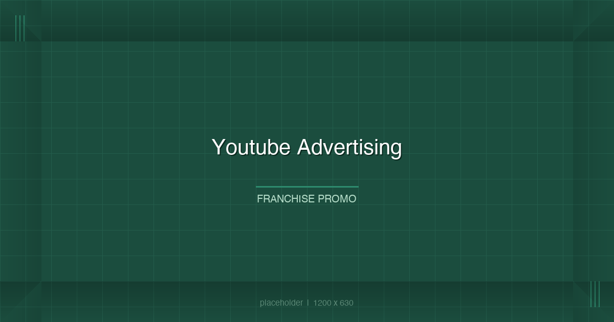 YouTube advertising campaign analytics for franchise brand video content